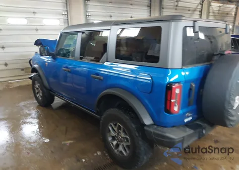 2023 Ford Bronco Badlands z USA, uszkodzony, nr VIN 1FMEE5DP1PLB49100